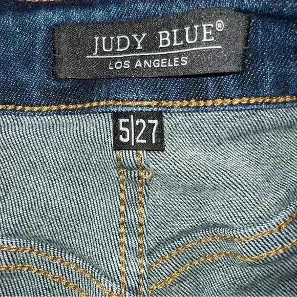 Judy Blue Simmer Down Straight Leg Cropped size 5/27 - Picture 7 of 9